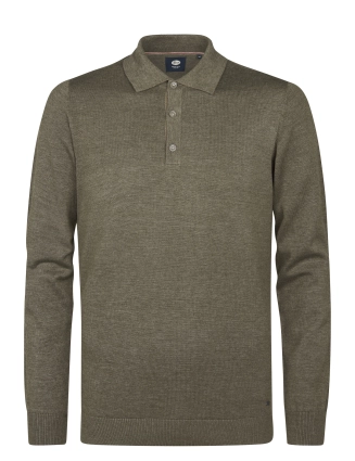 Gebreide polo M-3050-KWC204