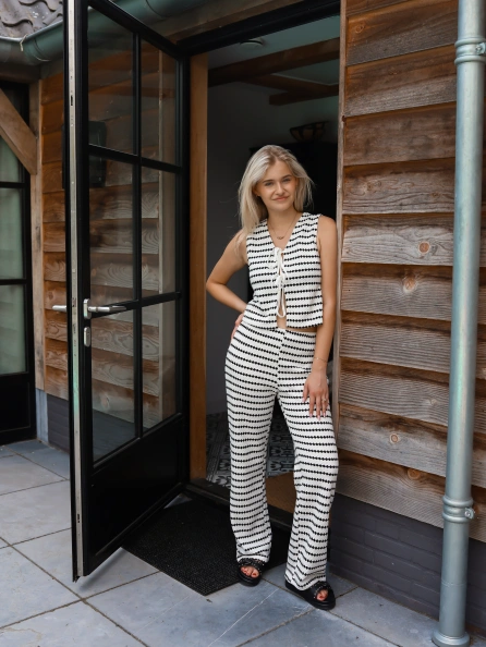White and Black look